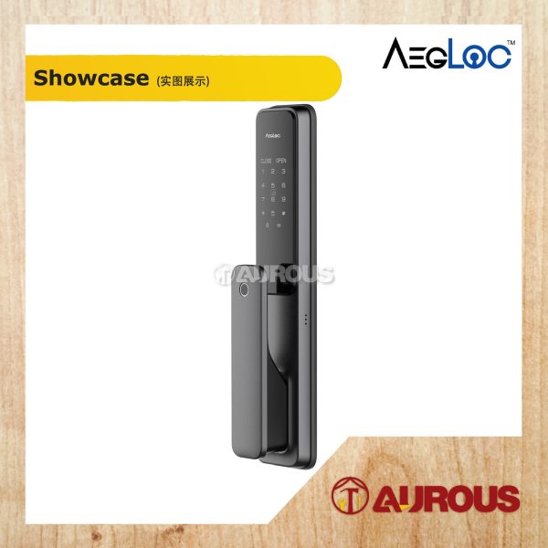 ARMOR AEGLOC DIGITAL FINGERPRINT SMART DIGITAL PUSH PULL DOOR SECURITY LOCK (AEG-SDL-A500) - Image 2