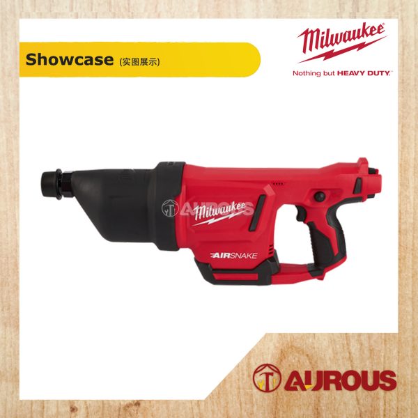 MILWAUKEE M12 CORDLESS AIRSNAKE DRAIN CLEANING AIR GUN M12 DCAG-0C (BARE TOOL) - Image 2