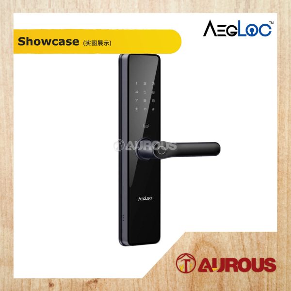 ARMOR AEGLOC DIGITAL FINGERPRINT SMART LEVER DOOR SECURITY LOCK (AEG-SDL-A300) - Image 2