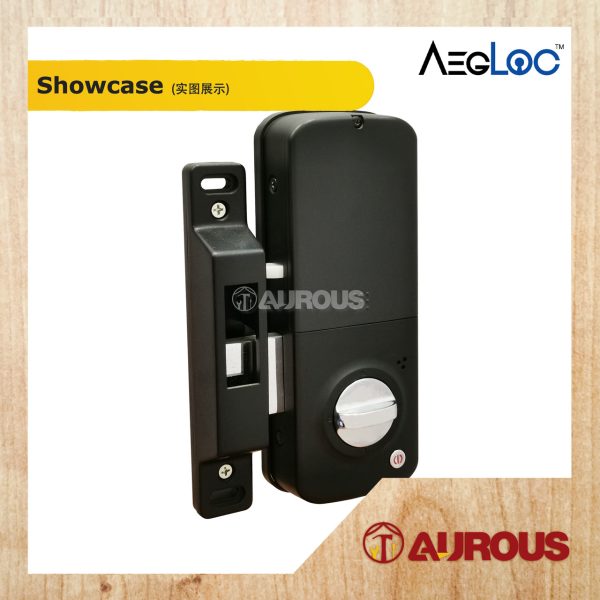 ARMOR AEGLOC DIGITAL FINGERPRINT SMART DIGITAL RIM DOOR SECURITY LOCK DEADLOCK EXTRA LOCK (AEG-SDL-A100) - Image 3