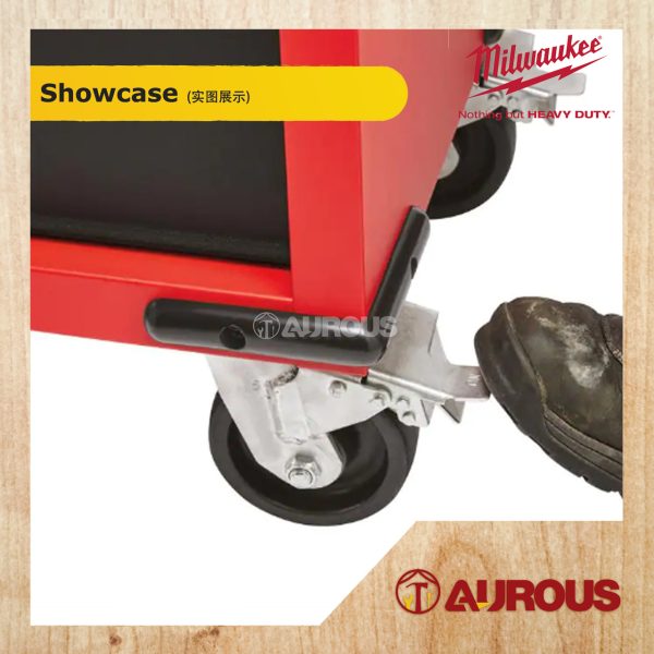 MILWAUKEE 61'' MOBILE WORK STATION WITH HARDWOOD TOP & 11 DRAWER (48-22-8562A) - Image 6