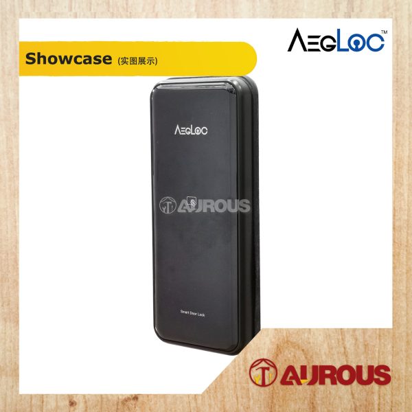 ARMOR AEGLOC DIGITAL FINGERPRINT SMART DIGITAL RIM DOOR SECURITY LOCK DEADLOCK EXTRA LOCK (AEG-SDL-A100) - Image 2