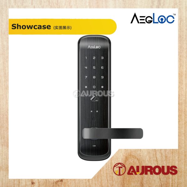 ARMOR AEGLOC DIGITAL FINGERPRINT SMART DIGITAL LEVEL DOOR SECURITY LOCK (AEG-SDL-K300) - Image 2