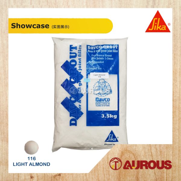 SIKA DAVCO DAVCOGROUT CEMENTITIOUS TILE GROUT FLOOR AND WALL TILE JOINT FILTER (3.5KG) - Image 14