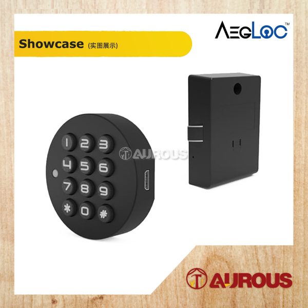 ARMOR AEGLOC DIGITAL CABINET LOCK AEG-SDL-C029 (BLACK) - Image 2