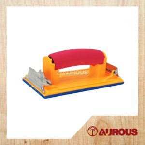 WOODWORKING SANDING POLISHED HANDHELD SANDER SANDPAPER SPONGE PAD HOLDER DURABLE CLIP WITH FOAM HANDLE