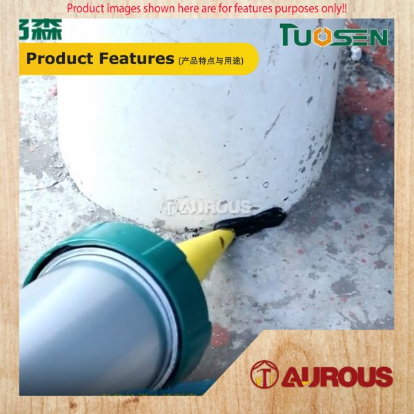 TUOSEN 600ML CAPACITY SAUSAGE CAULKING SILICONE GUN 100450 - Image 6