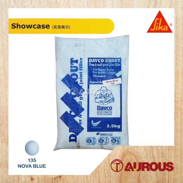 SIKA DAVCO DAVCOGROUT CEMENTITIOUS TILE GROUT FLOOR AND WALL TILE JOINT FILTER (3.5KG) - Image 6