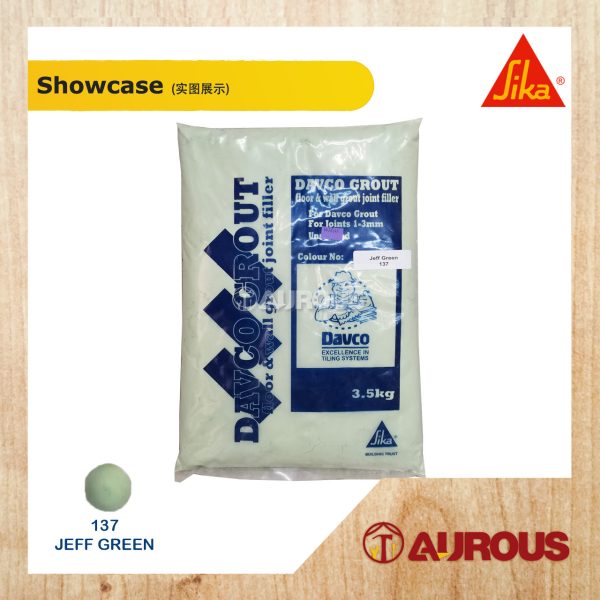 SIKA DAVCO DAVCOGROUT CEMENTITIOUS TILE GROUT FLOOR AND WALL TILE JOINT FILTER (3.5KG) - Image 7