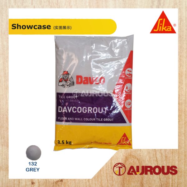SIKA DAVCO DAVCOGROUT CEMENTITIOUS TILE GROUT FLOOR AND WALL TILE JOINT FILTER (3.5KG) - Image 12