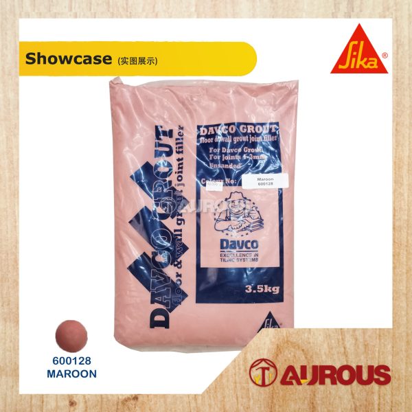 SIKA DAVCO DAVCOGROUT CEMENTITIOUS TILE GROUT FLOOR AND WALL TILE JOINT FILTER (3.5KG) - Image 9