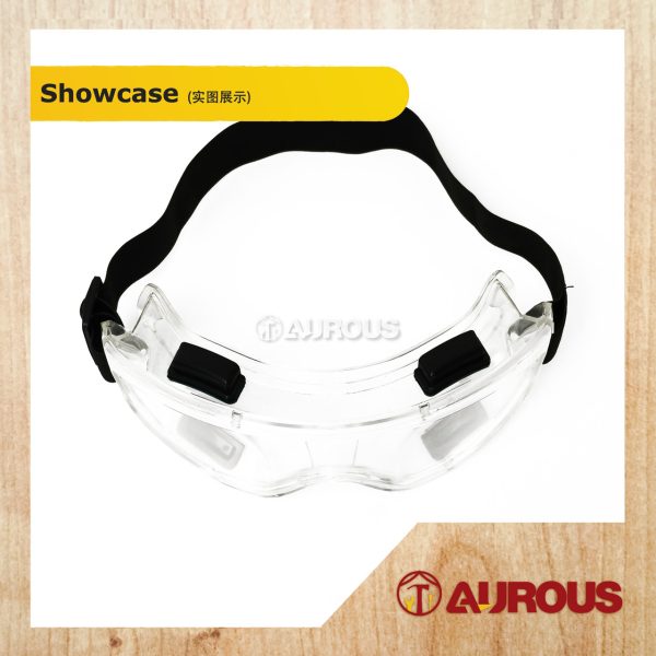 SANTYAU TRANSPARENTS RUBBER SAFETY GOOGLE EYE PROTECTOR GLASSES (CLEAR) SAS6700 - Image 4