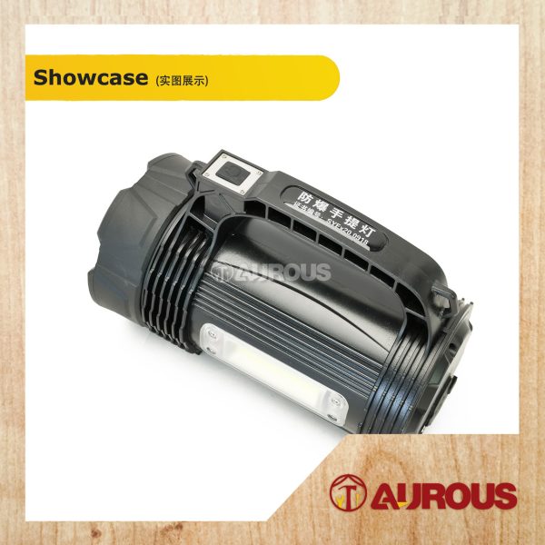 MULTIPURPOSE LED WATERPROOF COB USB RECHARGEABLE FUNCTIONAL HANDHELD SEARCHLIGHT 5W X 3600MAH (889B) - Image 3