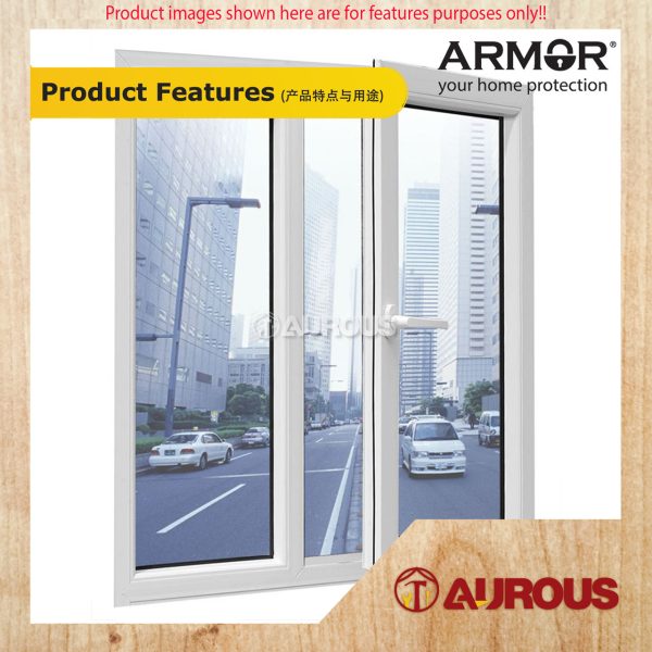 ARMOR ALUMINIUM CASEMENT WINDOW HANDLE AWH-440/NA (LEFT / RIGHT) - Image 8