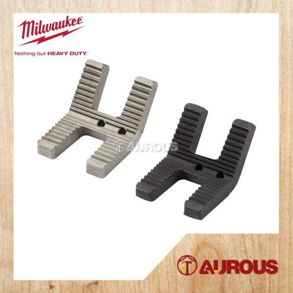 MILWAUKEE STAINLESS STEEL / COATED CAST IRON JAW FOR 6'' LEVELING TRIPOD CHAIN VISE (48-22-8697 , 48-22-8698)