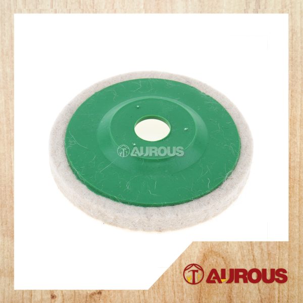 4"/100MM WOOL POLISHING FELT WHEEL BUFFING DISC PLATE (1 PIECE)