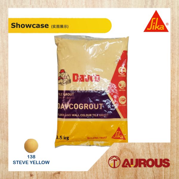 SIKA DAVCO DAVCOGROUT CEMENTITIOUS TILE GROUT FLOOR AND WALL TILE JOINT FILTER (3.5KG) - Image 11