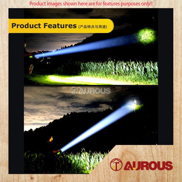 LED OUTDOOR PVC LATERN DC RECHARGEABLE COB TORCH LIGHT STRONG SEARCHLIGHT STANDLIGHT 882B (GREEN BLACK) - Image 8