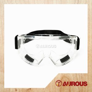 SANTYAU TRANSPARENTS RUBBER SAFETY GOOGLE EYE PROTECTOR GLASSES (CLEAR) SAS6700