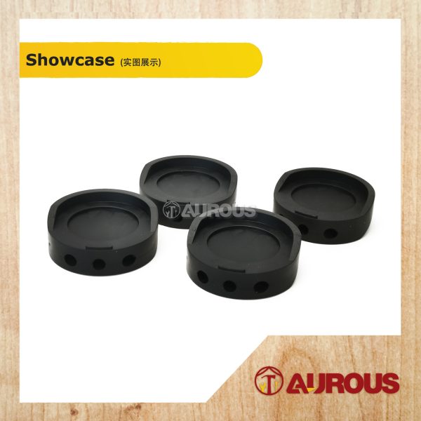 FURNITURE ANTI VIBRATION FLOOR PROTECTOR RUBBER NON SLIP HIEGHTENING PADS FOR WASHING MACHINE & FURNITURE (4PCS/PKT) - Image 4