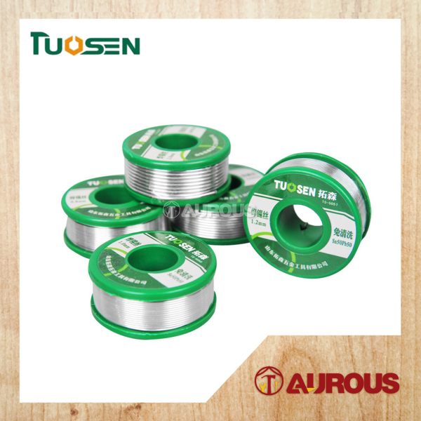 TUOSEN SOLDERING TUBE WIRE WELDING REEL WHEEL TUBE TIN LEAD 120GM (0.8MM - 2.0MM)