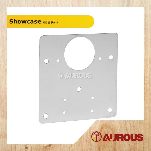 STAINLESS STEEL FURNITURE CABINET DOOR HINGES REPAIR FIXING PLATE WITH SCREW HOLE (RECTANGULAR/SQUARE) - Image 3