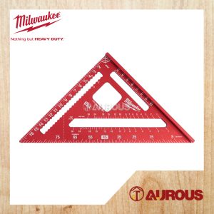 MILWAUKEE 7''/180MM METRIC RAFTER SQUARE RULER (MLSQ 170)