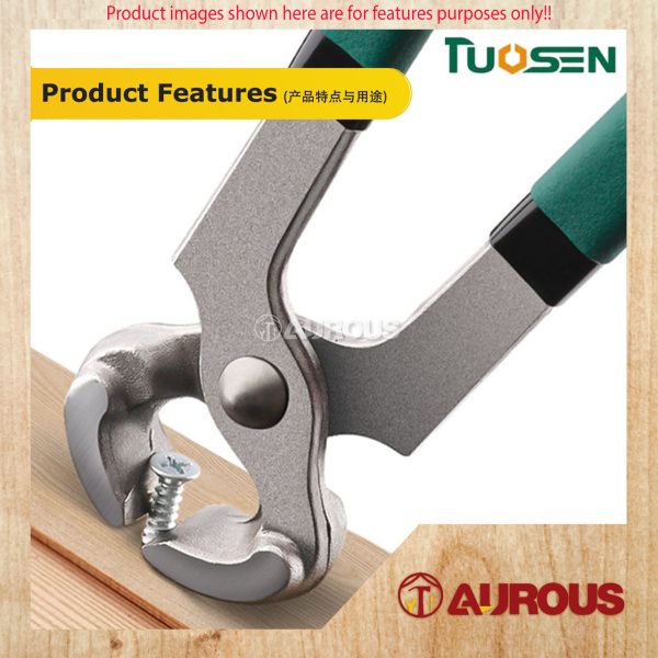 TUOSEN CARPENTER TOWER PINCER RABBIT PLIER 8″/205MM (11673) - Image 7
