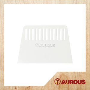 PVC SCRAPER RECTANGULAR SHAPE MULTIPURPOSE SCRAPER 5'' X 7'' (WHITE) - 1 PIECE
