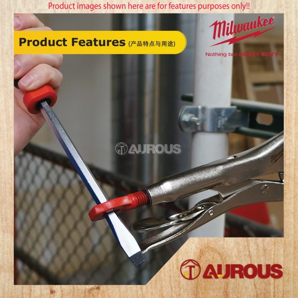 MILWAUKEE TORQUE LOCK CURVED JAW LOCKING PLIER 10''/254MM 48-22-3420 - Image 6
