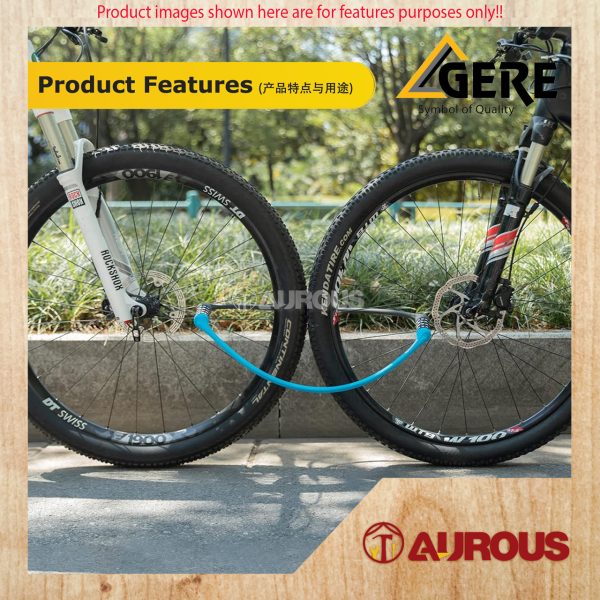 GERE BICYCLE CABLE COMBINATION VEHICLE LOCK CL32-20800 - Image 6