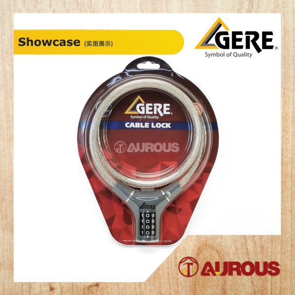 GERE BICYCLE CABLE COMBINATION VEHICLE LOCK CL32-20815 - Image 3
