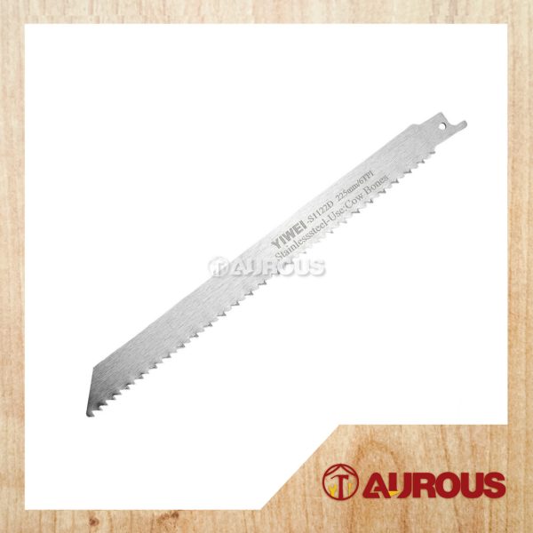 YIWEI STAINLESS STEEL SABRE HACKZALL SAWZALL BLADES BONE SAWING BIM 225MM X 6TPI S1122D (2PCS/PKT)