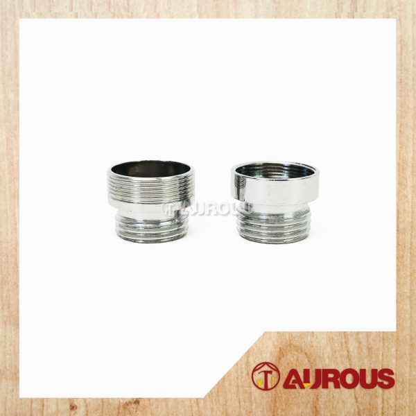 1 PIECE-BRASS FAUCET ADAPTER WASHING MACHINE GARDEN TAP NOZZLE CONNECTOR (MALE/FEMALE THREAD)