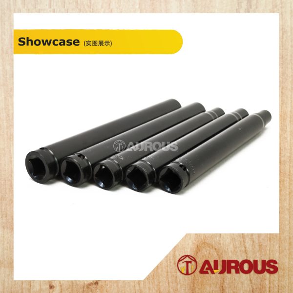 EXTRA LONG 1/2" DRIVE 6PT SPANNAR SOCKET WRENCH EXTENDED DEEP IMPACT SOCKET (10/13/14/17/19MM) - Image 2