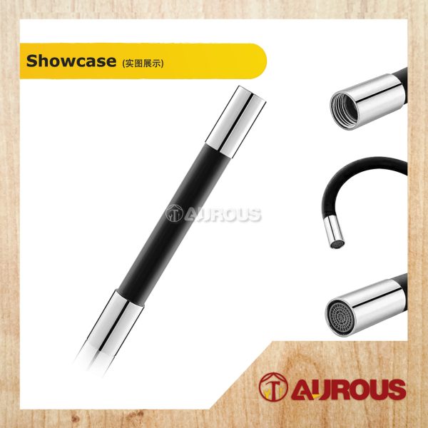 UNIVERSAL 360 DEGREE ROTATABLE FLEXIBLE FAUCET EXTENSION SILICONE FLEXIBLE HOSE HEAD SHOWER ATTACHMENT (20MM/30MM/50MM) - Image 2