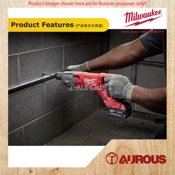 MILWAUKEE 2 CUTTER SDS PLUS MS2 CONCRETE DRILL BIT - Image 4