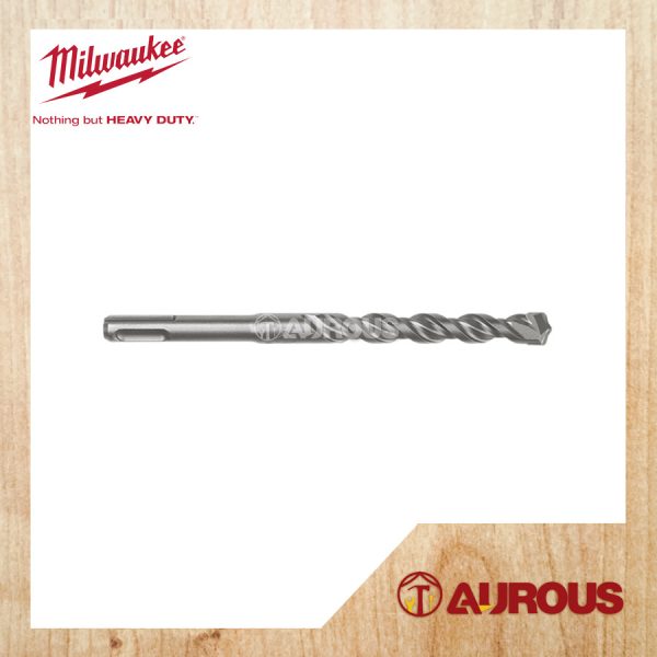 MILWAUKEE 2 CUTTER SDS PLUS MS2 CONCRETE DRILL BIT