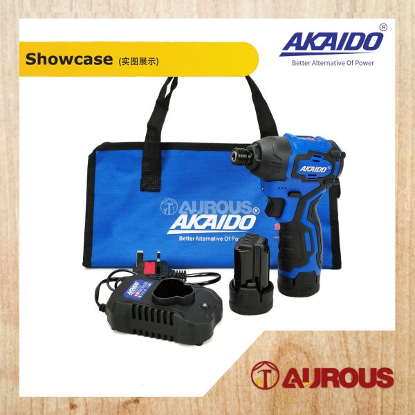 AKAIDO 12V BRUSHLESS CORDLESS IMPACT DRILL/DRIVER AKID12BL - Image 5