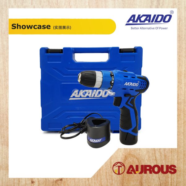 AKAIDO 12V CORDLESS DRILL AK12EC C/W BATTERY SET - Image 4