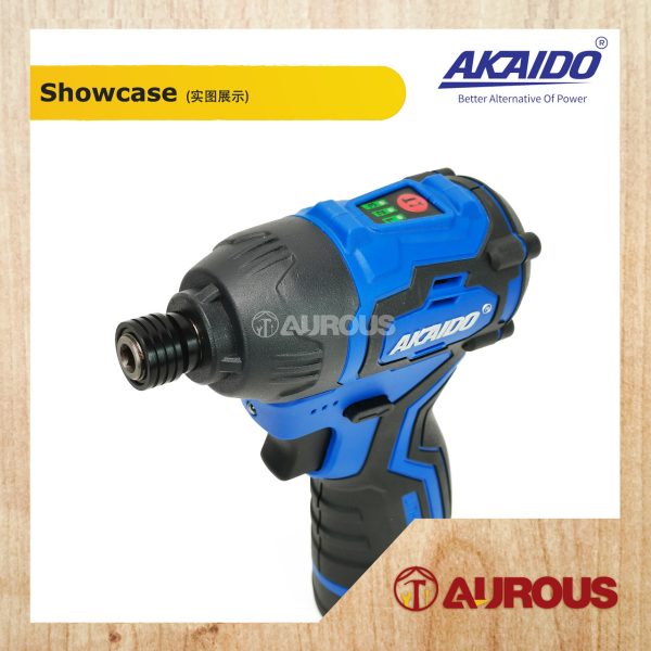 AKAIDO 12V BRUSHLESS CORDLESS IMPACT DRILL/DRIVER AKID12BL - Image 4