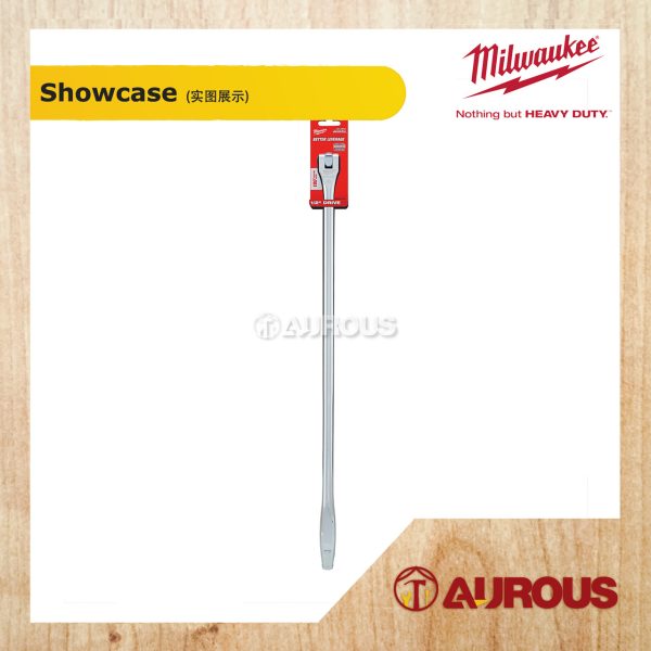 MILWAUKEE 1/2'' DRIVE BREAKER BAR 609MM (24") 4932-4718-67 - Image 3