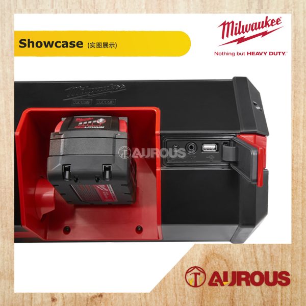 MIILWAUKEE M12-M18 BLUETOOTH JOBSITE SPEAKER M12-18 JSSP-0 (BARE TOOL) - Image 4