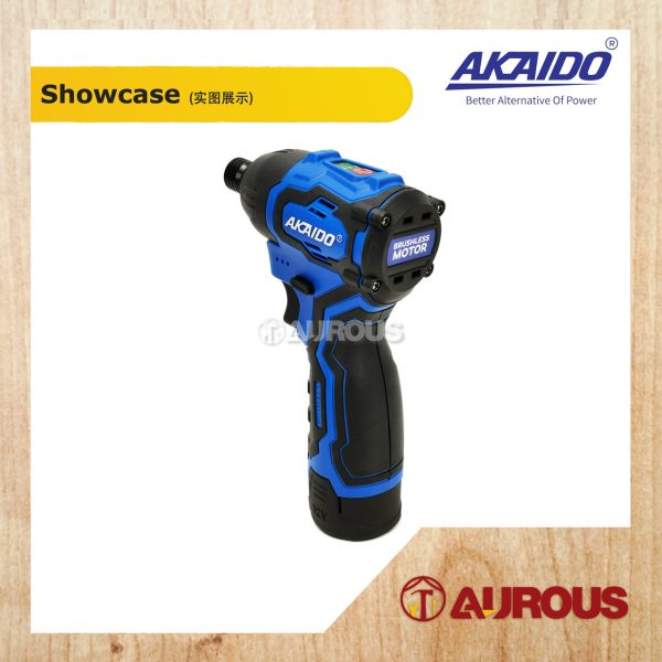 AKAIDO 12V BRUSHLESS CORDLESS IMPACT DRILL/DRIVER AKID12BL - Image 3