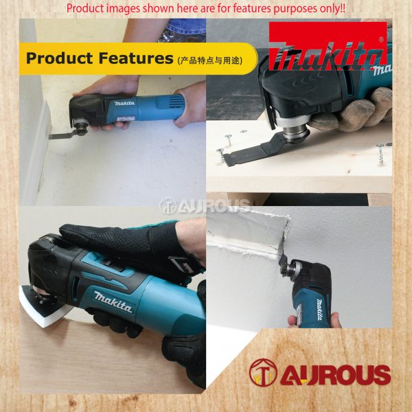 MAKITA MULTI TOOL TM3010CX6 320W (MULTI CUTTER) - Image 6