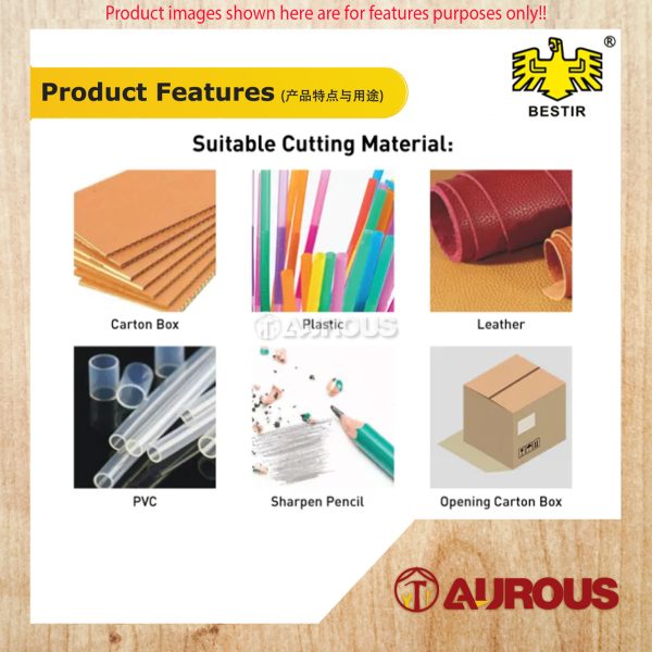 BESTIR 18MM CUTTER KNIFE / PEMOTONG (03565) - Image 8