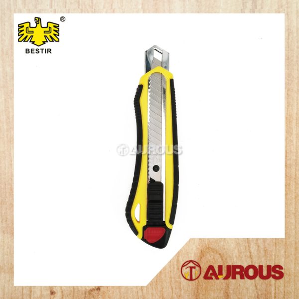 BESTIR 18MM CUTTER KNIFE / PEMOTONG (03565)