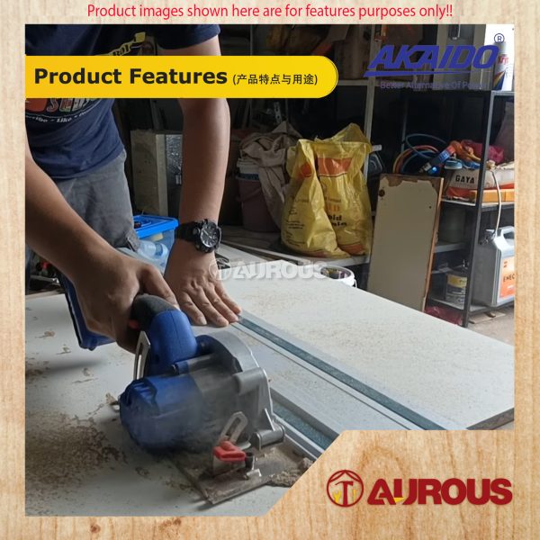 AKAIDO A21BL 21V BRUSHLESS CORDLESS CIRCULAR SAW AKCS125BL-SOLO (BARE TOOL) - Image 8