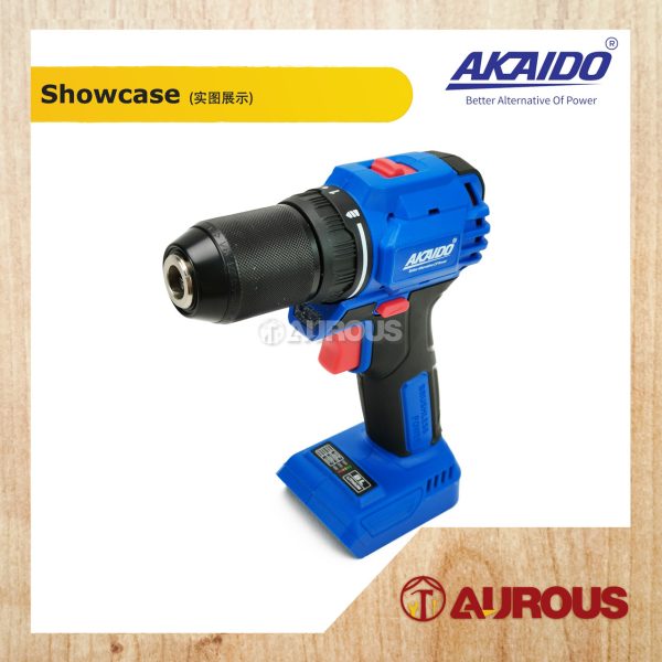 AKAIDO A21BL 21V BRUSHLESS CORDLESS DRILL AK21BL-13MM-B SOLO (BARE TOOL) - Image 3