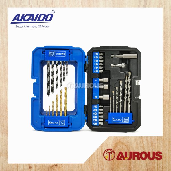 AKAIDO C35 DRILL & BIT COMBINATION SET (35PCS) AK-C35